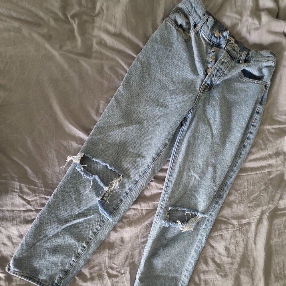 Pacsun high rise straight jean size 26